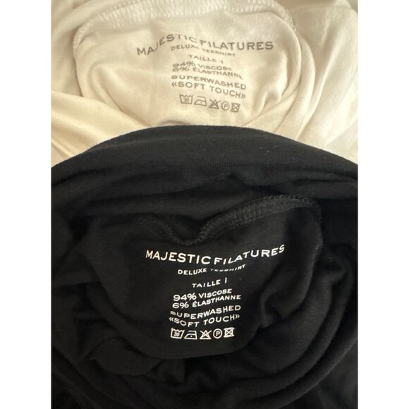 Majestic Filatures Sleeveless Turtleneck Tops Size 1/XS/S - Picture 3 of 3